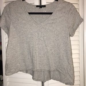 Distressed T shirt